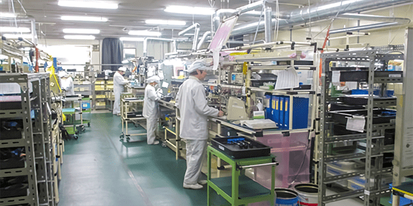 加工から組み立てまでの一貫生産でコストダウン 加工から組み立てまでの一貫生産でコストダウン